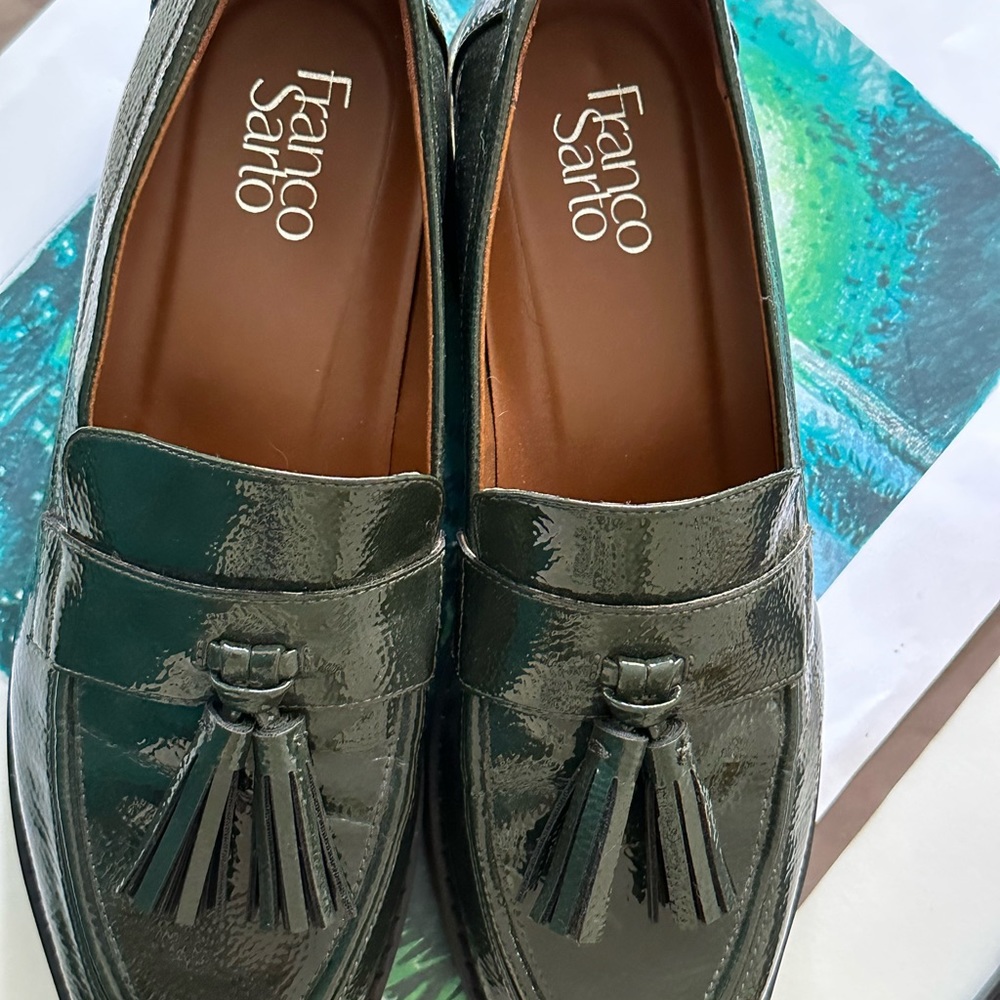 Franco Sarto loafers in Dark green size 10 women’s